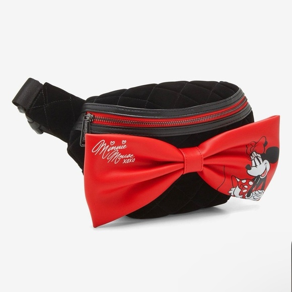 Loungefly Disney Minnie Mouse Belt Bag Fannie Pack - Picture 2 of 6